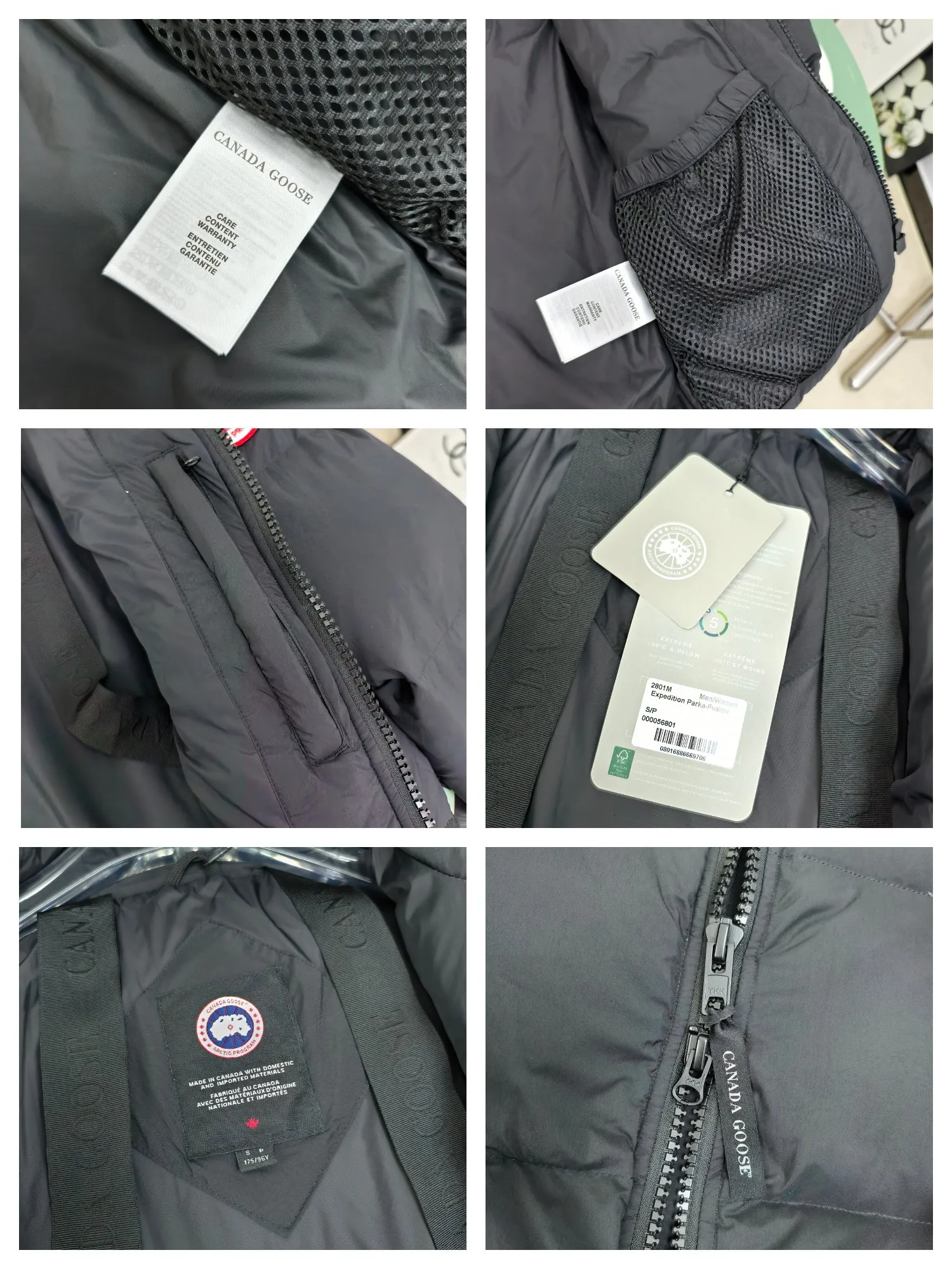 P940 Canada Goose Lawrence Down Jacket The Lawrence Down Jacket provides essential protection for everyday adventures and is made from sustainable Enduraluxe fabric with a durable soft touch. It features a quilted body, an adjustable down hood and a longer hem. Adjustable, down-filled, communicated hood. Two-way center front zipper increases range of motion and ventilation. The chin-protecting suede knit stand-up collar is soft and extra-comfortable. Inset rib-knit cuffs for added comfort and locked in heat. CORDURAD piping at the cuffs hem and reflective double-stripe grip tape at the back. Internal shoulder strap Color: black with red label black with black label azure blue Size: XS-2XL